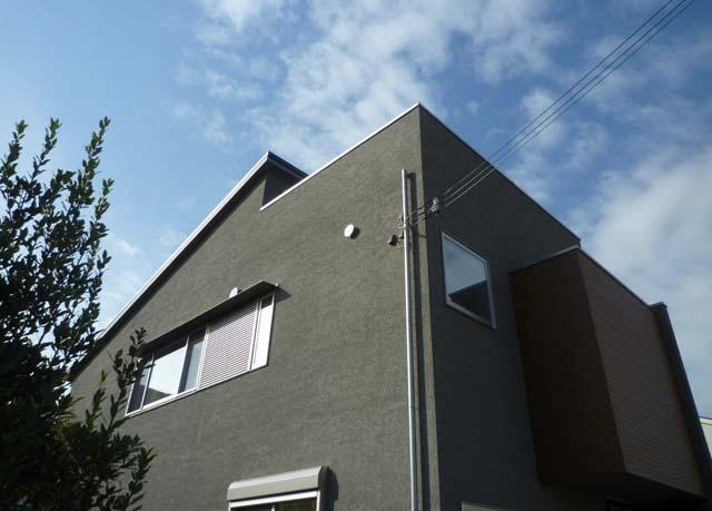 Building plan example (exterior photos). Our construction cases