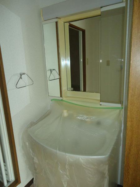 Washroom. Wash basin