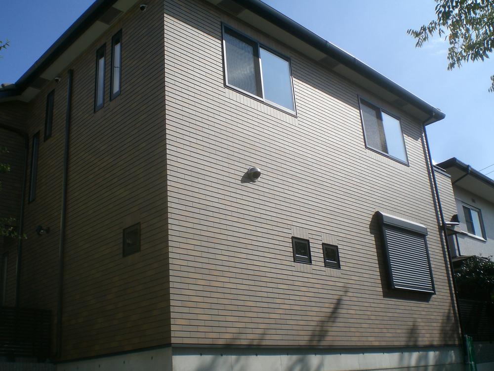 Local appearance photo. (Newly built single-family) Manabigaoka 1-chome appearance ・ Paste outer wall tile