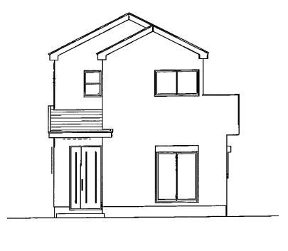 Rendering (appearance). Local elevational view