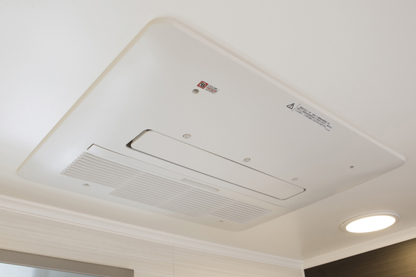 Bathing-wash room.  [Bathroom heating ventilation dryer] Convenient to dry laundry. Beauty ・ Mist sauna function to provide a relaxing effect also provides (same specifications)