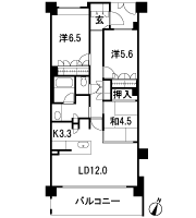 Floor: 3LDK, the area occupied: 75.2 sq m, Price: 41,980,000 yen