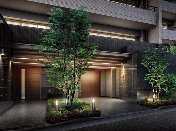 Zenteiminami direction, Born in all 22 House (Entrance Rendering)