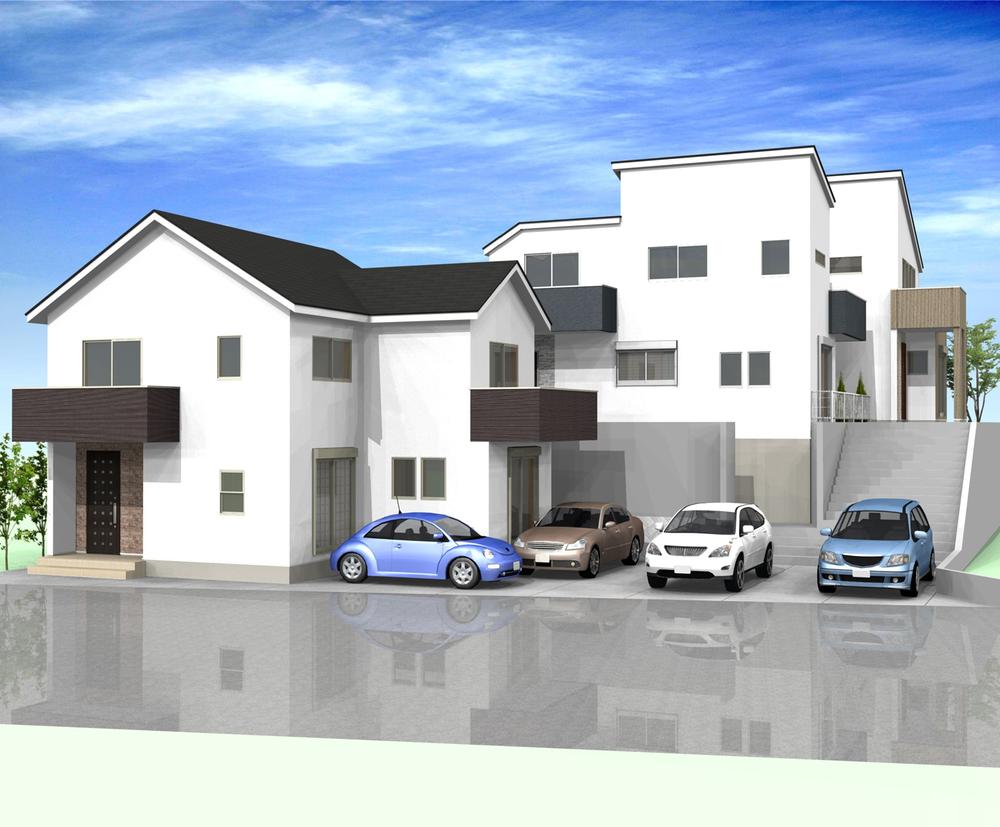 Building plan example (Perth ・ appearance). Building plan example (image Perth)