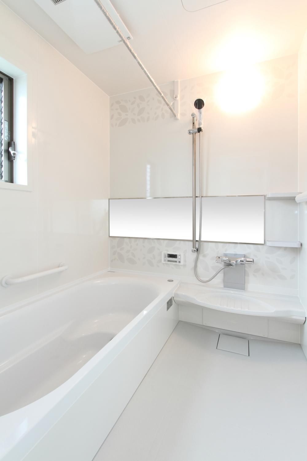 Building plan example (introspection photo). Spacious bathroom