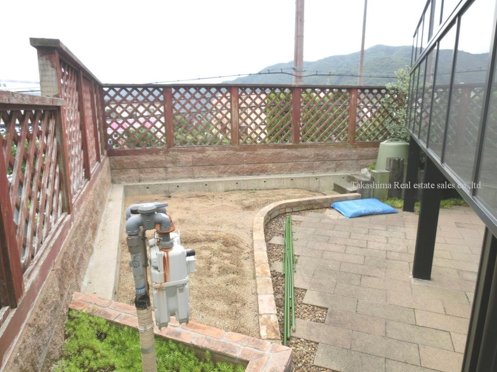 Garden. Day since has been to the south tiers ・ Sense of openness is plenty.