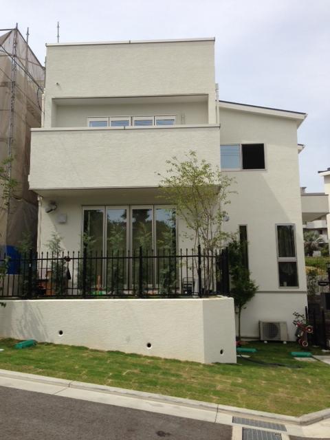 Building plan example (exterior photos). Building plan example (appearance construction cases)