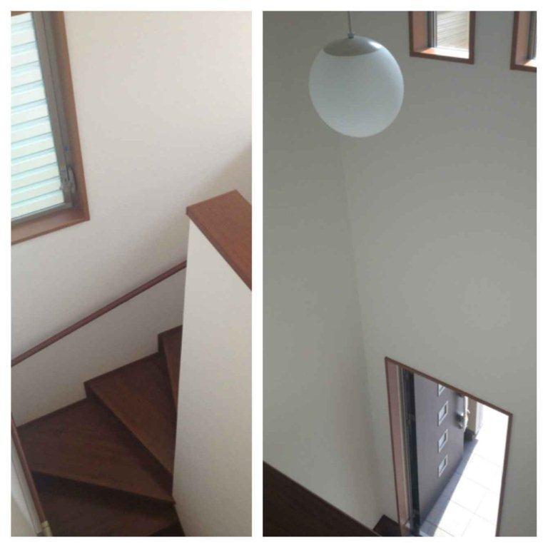 Other introspection. Vaulted ceiling and stairs