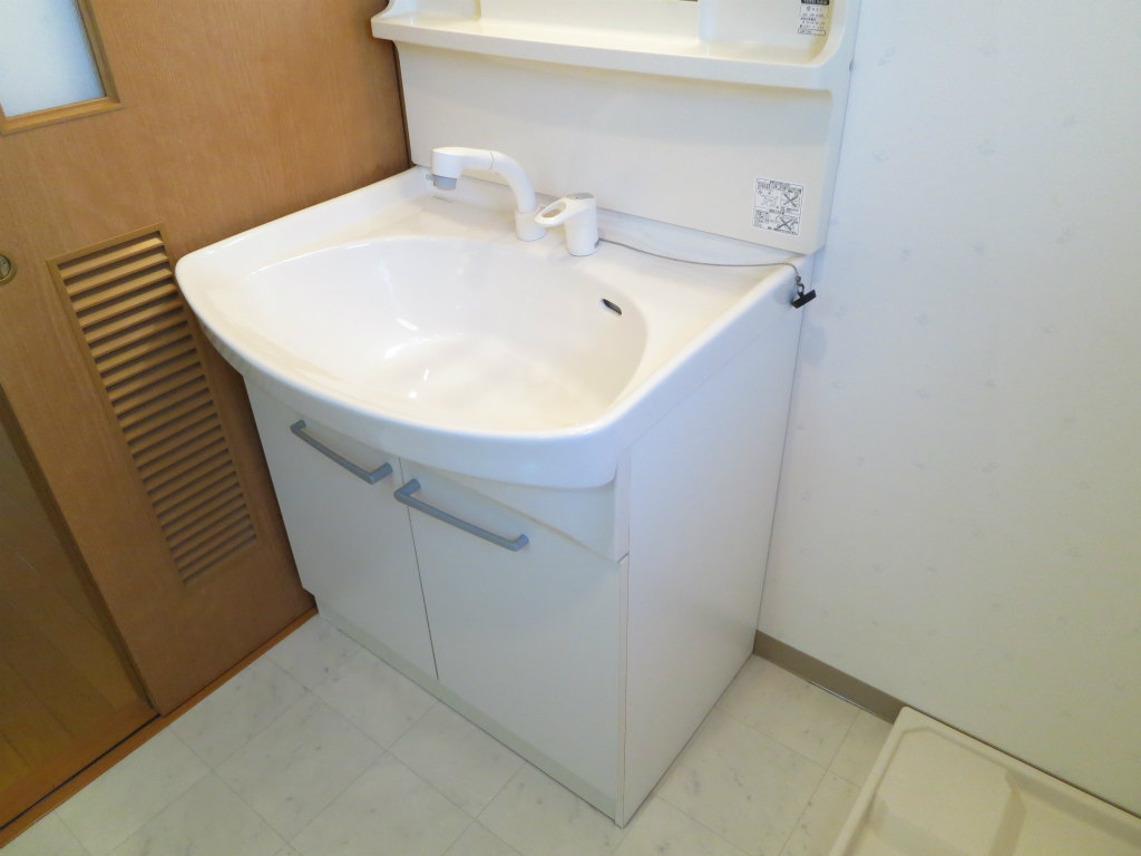 Washroom. With shampoo dresser