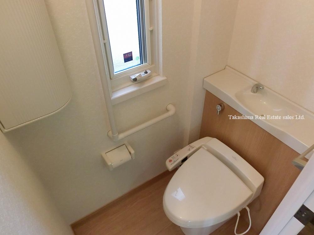 Toilet. It is hand washing with toilet.