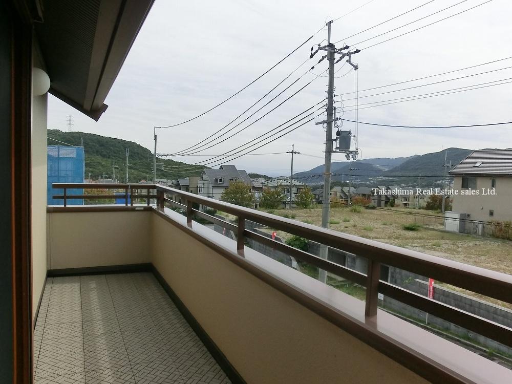 Balcony. Per day is a good wide balcony.