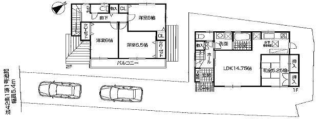Floor plan. 35,800,000 yen, 4LDK, Land area 158.36 sq m , Building area 95.58 sq m near the residential area, It is conveniently located in the life. Joinery, etc. in the room, please contact us. 