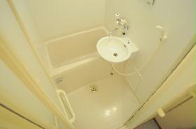 Bath. Bathing with a bathroom dryer