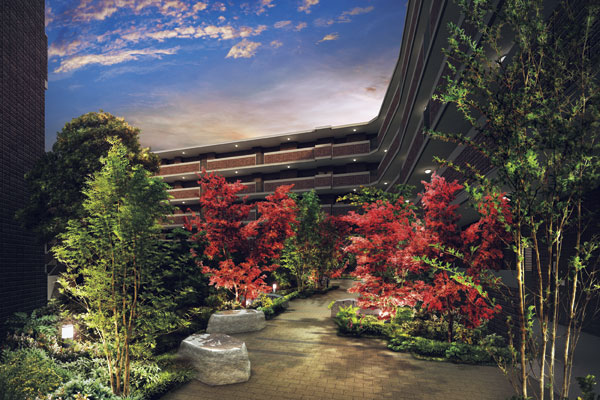 Features of the building.  [Garden of Gwangyang] Planning the planting was selected flowers with Yukari to Kabutoyama. Including the cherry symbol tree, Magnolia to bloom a beautiful flower in the spring, Hydrangea to tell the coming of early summer, Maple to draw the autumn landscape, Such as Camellia japonica trappings strong winter, Along with the transitory of four seasons have been arranged, planting to show a variety of facial expressions (Rendering)