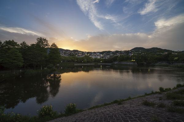 Surrounding environment. Oike Park (7 min walk ・ About 500m)