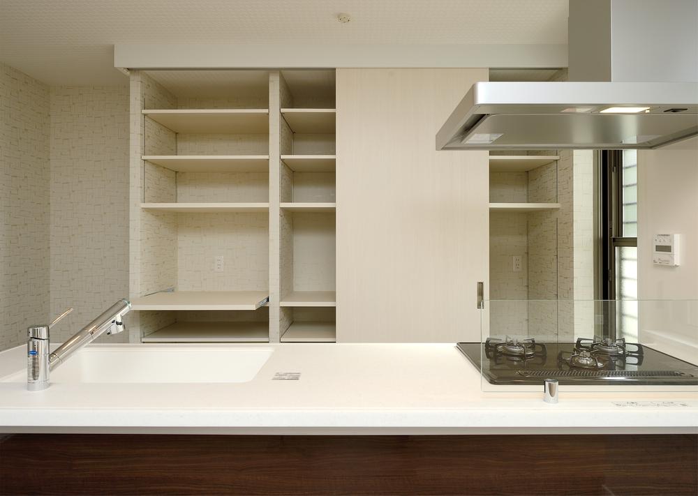 Kitchen. Equipped cupboard