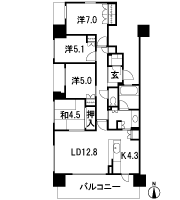 Floor: 4LDK, occupied area: 89.24 sq m, Price: 49,480,000 yen