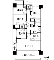 Floor: 4LDK, occupied area: 81.68 sq m, Price: 39,580,000 yen