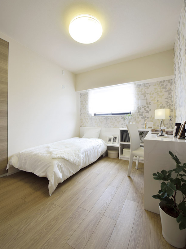 Interior.  [Western style room] Of simple design Western-style. To study the hobby room to the children's room, You can respond to a wide range of applications (building in the model Room 501, Room)