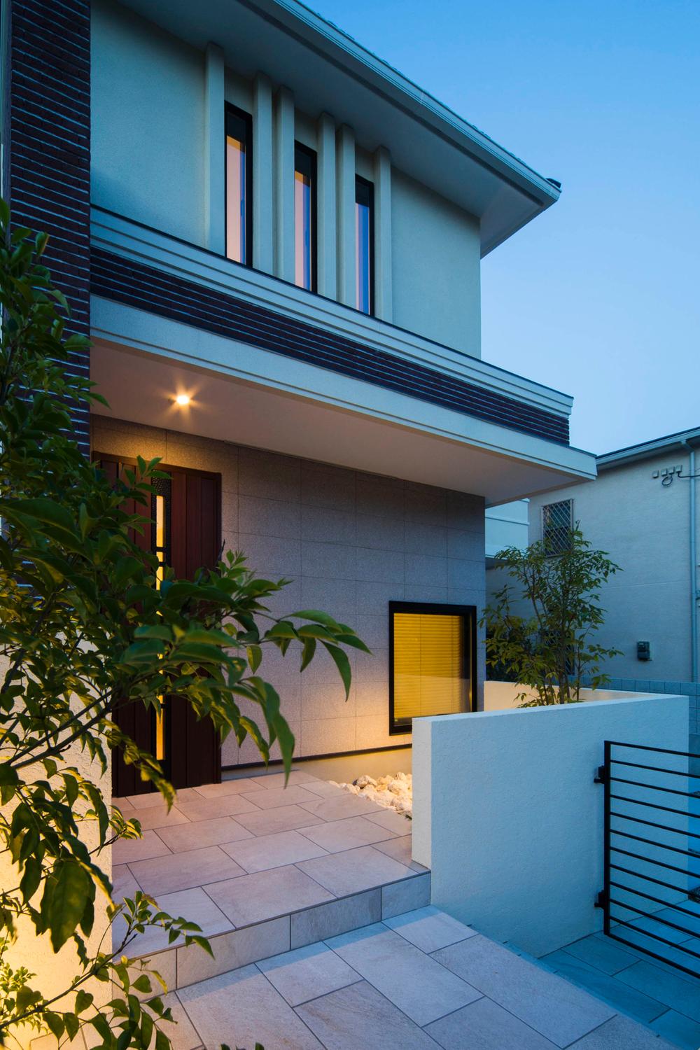 Model house photo. Model house