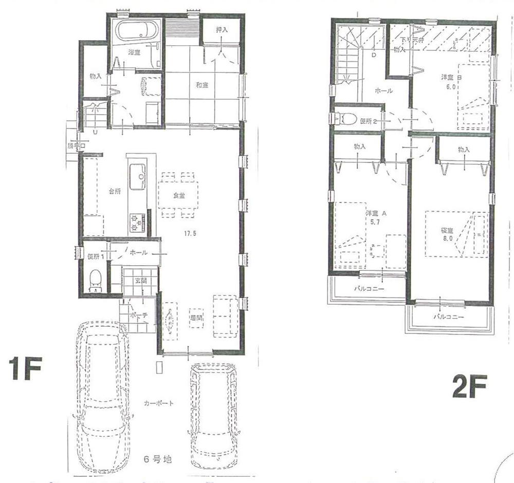 Compartment figure. Land price 33,500,000 yen, Land area 100.73 sq m