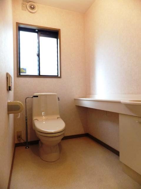 Toilet. First floor toilet