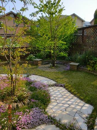 Garden. Designer design of the garden (3)