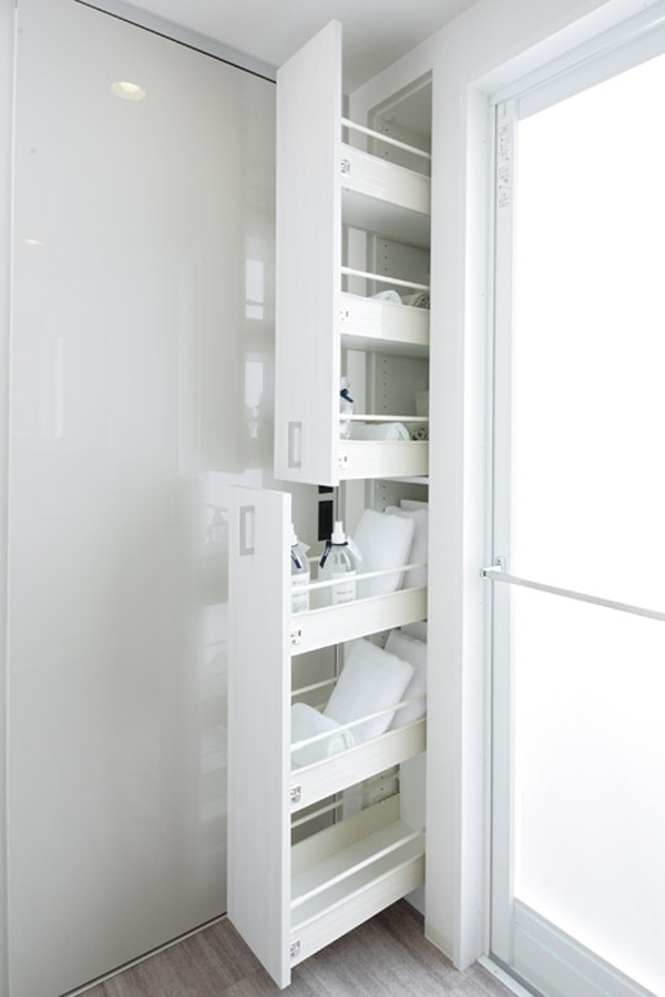 Receipt.  [Linen L'skit (Els kit)] Detergents and cleansing, Many of the storage is lavatory necessary, such as a towel to use for bathing, Original storage that can effectively use the space has provided (same specifications)
