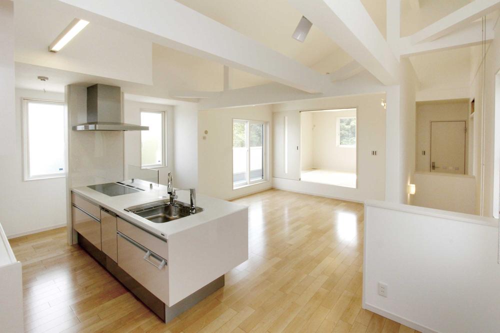 Building plan example (introspection photo). Example of construction