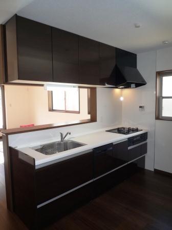 Kitchen. Rakuera (dishwasher ・ Artificial marble work top) Is Mokakara