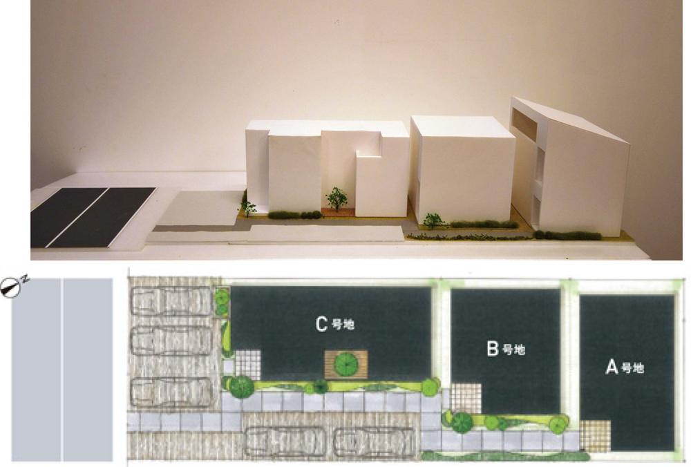 Other local.  [Model photos & compartment view] Koshien Hanazonocho project south-facing all three compartments