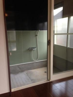 Other introspection. There is a dock room next to the living.