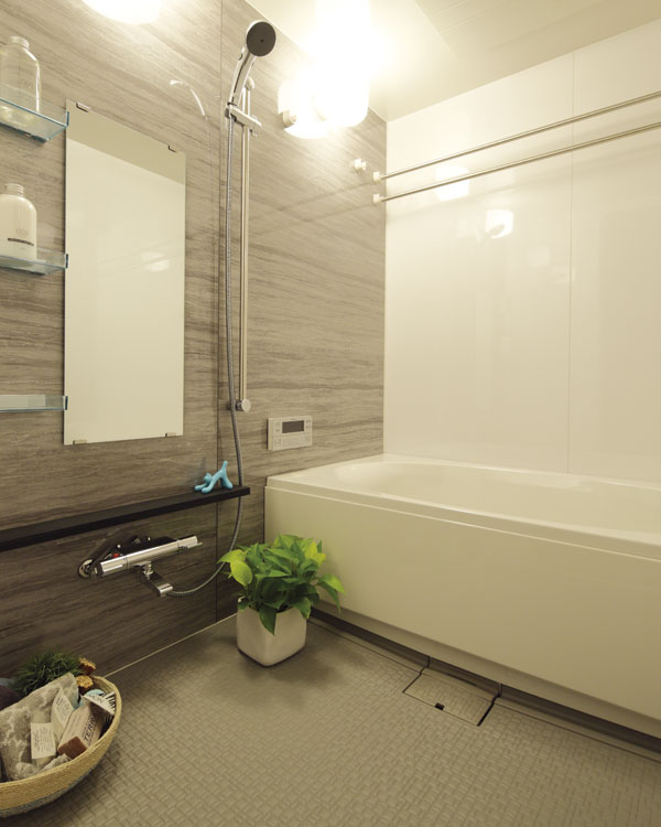 Bathing-wash room.  [Bathroom] Heal the fatigue of the day, Relax can function attractive, It is a bathroom that was stuck to energy conservation (E type model room)