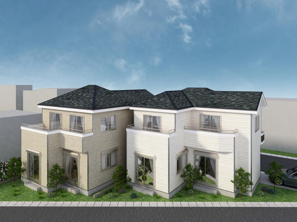 Rendering (appearance). From the north road