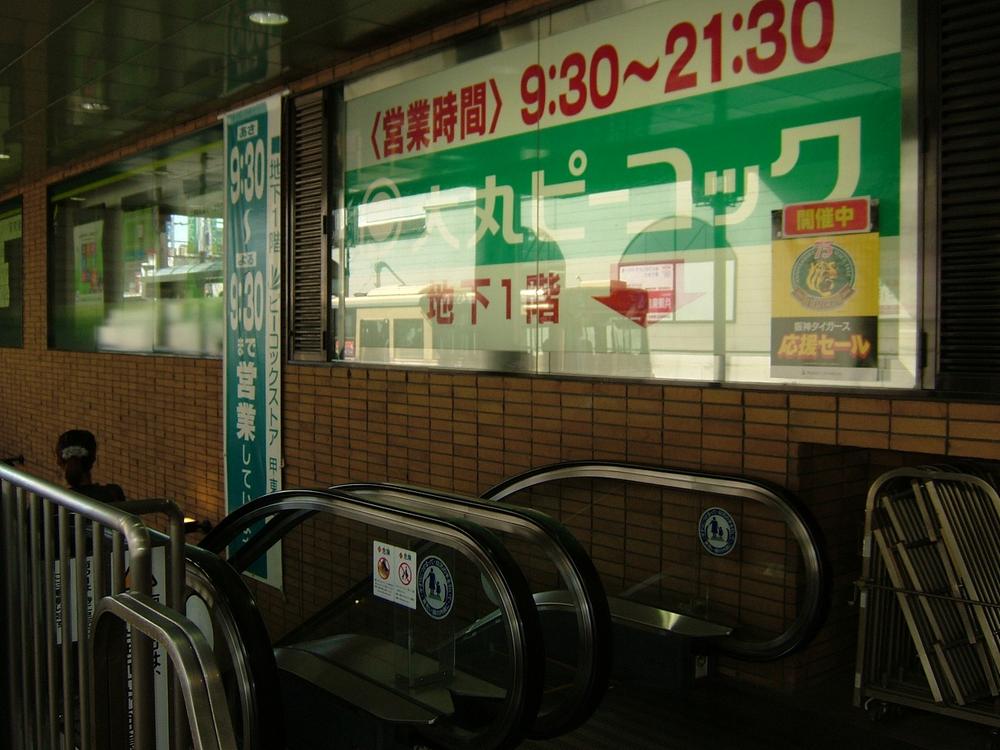 Supermarket. 1879m until Daimarupikokku Kotoen shop