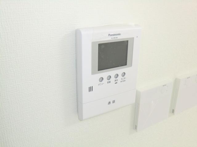 Security equipment. Local photos (color monitor intercom)