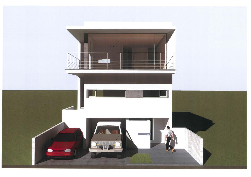 Building plan example (Perth ・ appearance). Building plan example building price 25 million yen, Building area 137.12 sq m