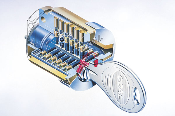 Security.  [Dimple key] To the entrance door, Adopt a dimple key that makes it difficult to incorrect lock, such as picking. Key pattern climbed to about 12 billion ways, Duplicate almost impossible. Both sides is reversible type to plug in either orientation (conceptual diagram)