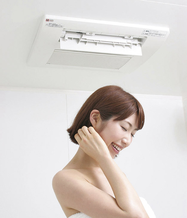 Bathing-wash room.  [Mist Kawakku] Ya soft mist splash mist, Visibility is clear at the nano-fine water invisible micro-mist, further, Enjoy a variety of saunas, such as happy water mist in the summer, Mist sauna function with gas hot water bathroom heating dryer has been adopted (same specifications)