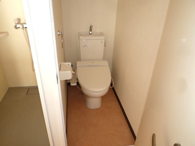 Toilet. With Washlet