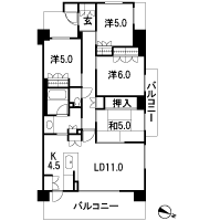 Floor: 4LDK, occupied area: 85.72 sq m, Price: TBD