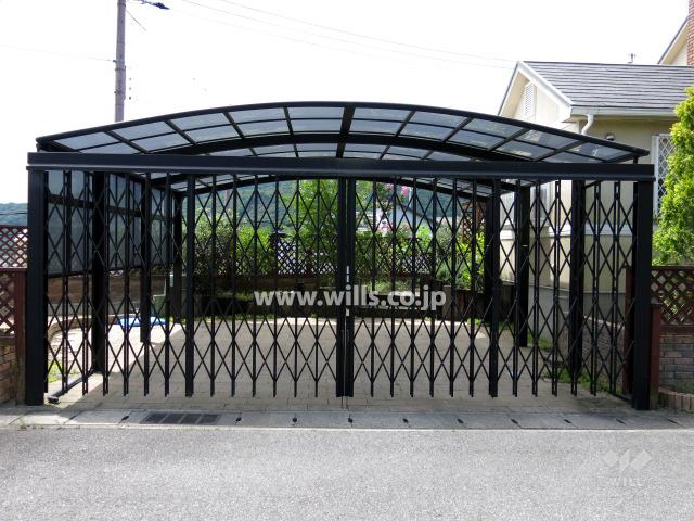 Parking lot. Carport