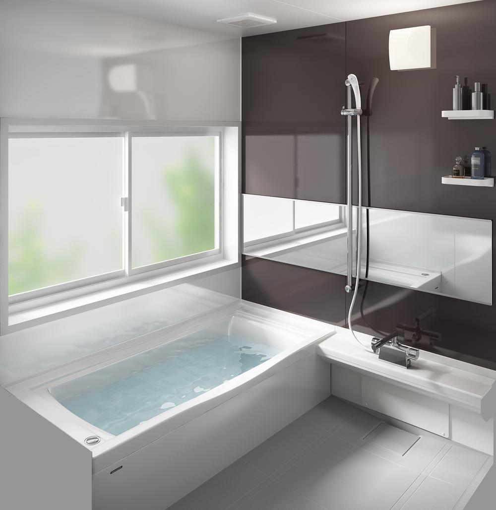 Other Equipment. Bath time to heal fatigue of the day. The bathrooms are also substantial size in the 1616 size, It is more relaxed effect is obtained likely. And because the bathroom is equipped with a bathroom heating dryer, It can also be used as a laundry drying area at the time of a rainy day and rainy season, Since the addition also leads to the suppression of the mold and, Cleaning is also likely to become easier.