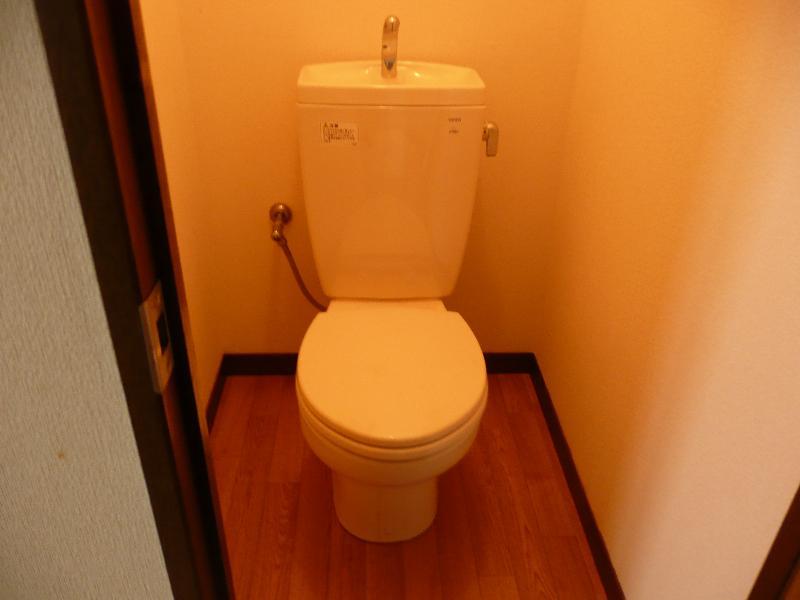 Toilet. Separated toilet
