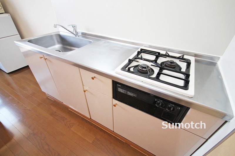 Kitchen. Same type of image is a photo.