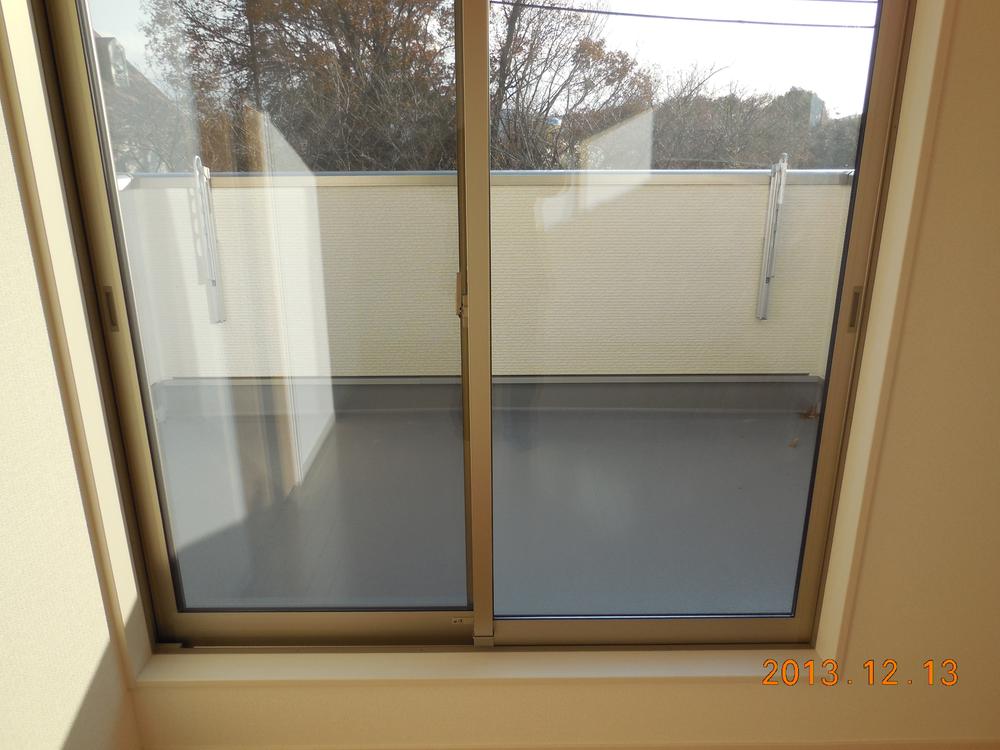 Balcony. 6 tatami large balcony of!