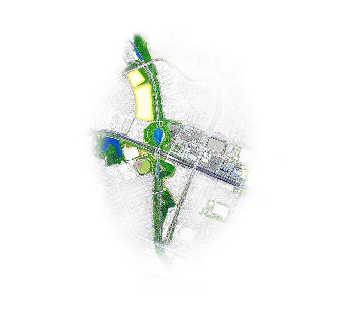 Other local. Yurinokidai Aerial illustrations