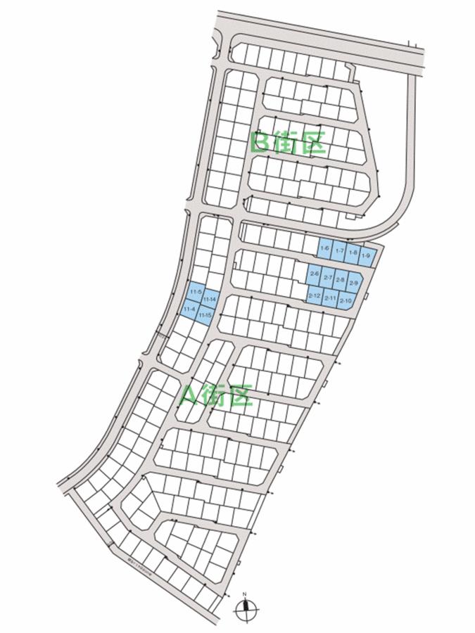 The entire compartment Figure. Phase 1 building lots compartment view