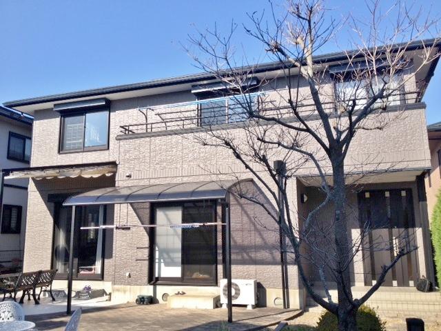 Local appearance photo. House of lightweight steel frame of the Daiwa House