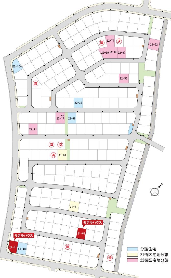 The entire compartment Figure. Sale individually characteristic houses built for sale 6 units. Sorry to trouble you, but, If you wish to visit, you will contact us to P-con Woody Town Information Center. 